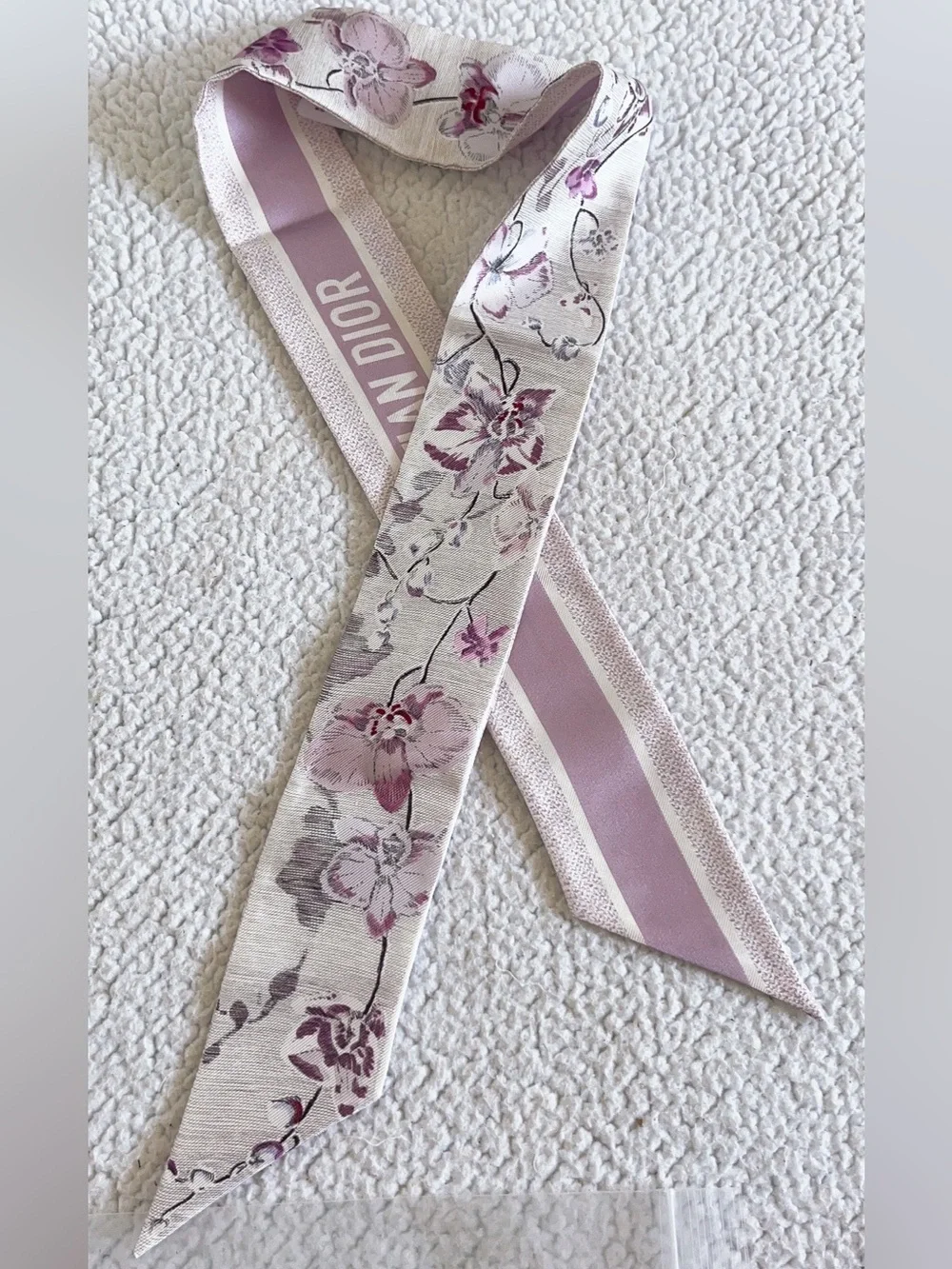 Dior jardin mitzah silk scarf